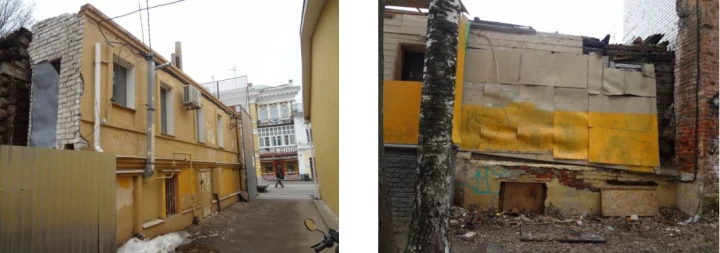 Лот: 2 здания О.К.Н. по адресу: Нижегородская обл., г. Арзамас, пл. Соборная, д.3 и пл. Соборная, д.4; здание по адресу: Нижегородская обл., г. Арзамас, улица К. Маркса, д.25; здание 317,7 кв.м., по адресу: г. Н.Новгород, ул. Большая Покровская, д.44